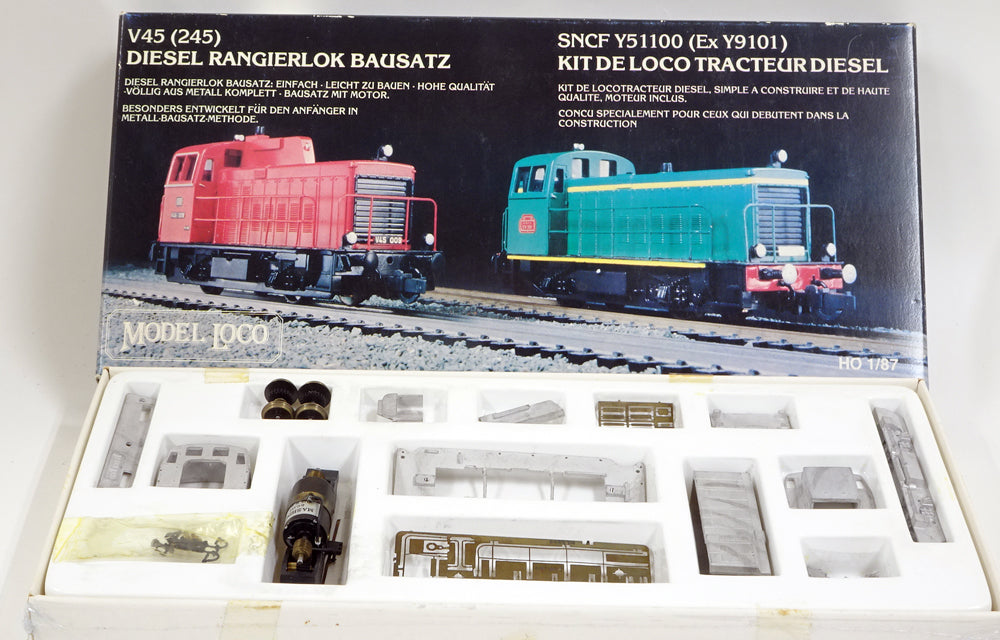 MODELLOCO221 SNCFﾃﾞｨｰｾﾞﾙY51100(V45)組立てキット金属製