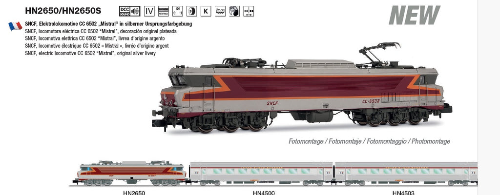 2025年新製品ご予約受付中ARNOLD2648 SNCF CC21000 CC6500