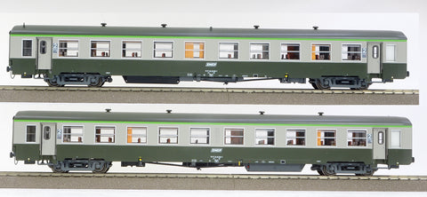ModelsWorld MW40035 SNCF USI緑ｸﾞﾚｰ2kl.2輌setEp4