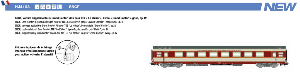 ご予約受付中JOUEF4191 SNCF TEE “Le Kléber”Ep4