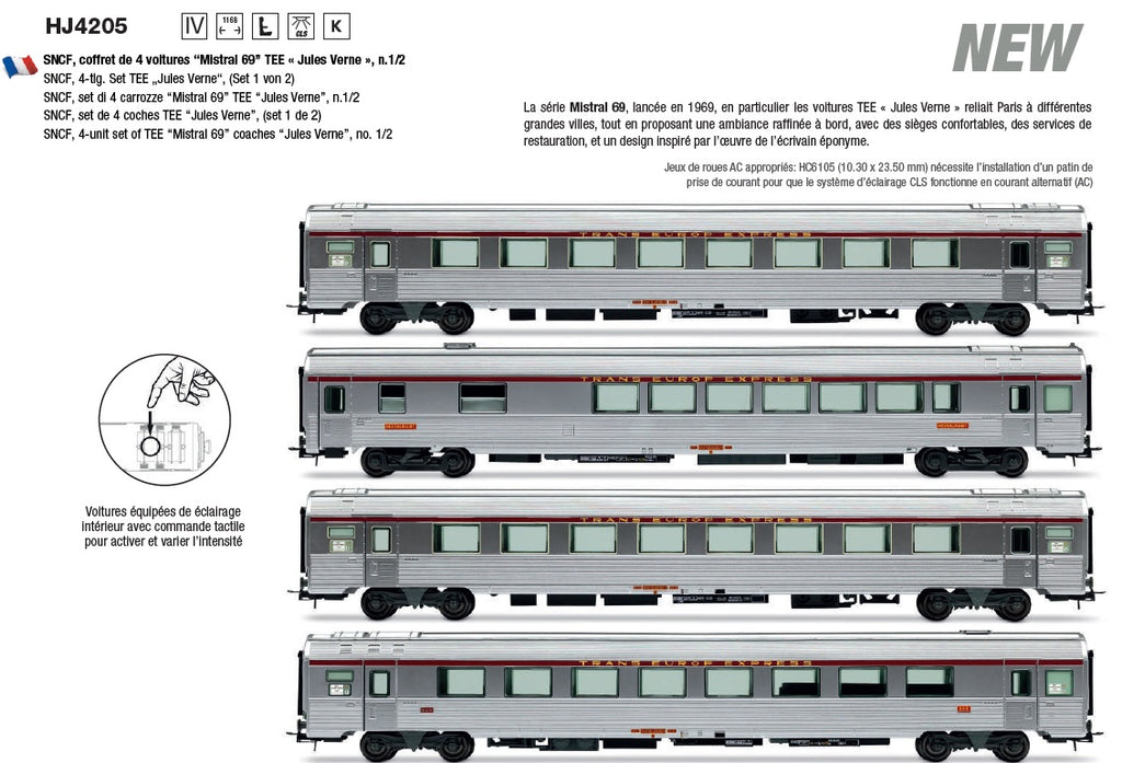 2025年新製品ご予約受付中JOUEF4205 SNCF TEE "Jules Verne"Ep4