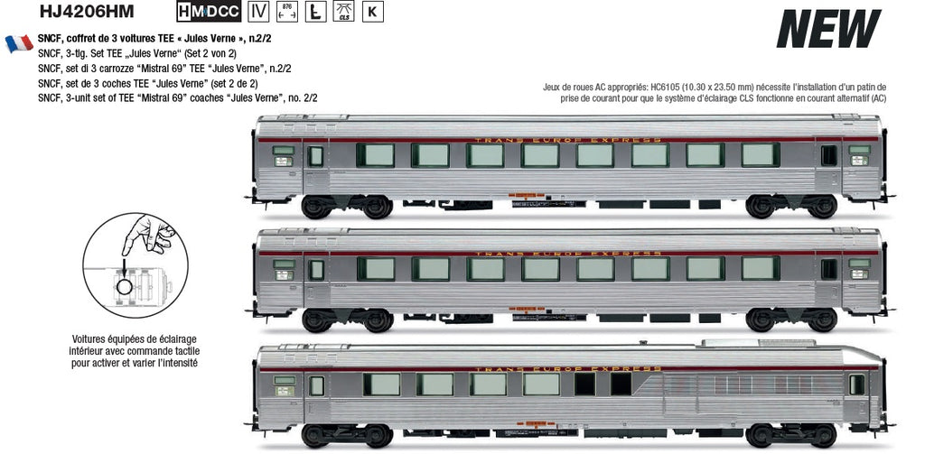 2025年新製品ご予約受付中JOUEF4205 SNCF TEE "Jules Verne"Ep4