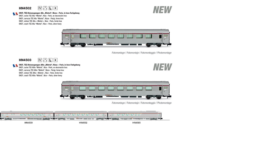 2025年新製品ご予約受付中ARNOLD4498 SNCF TEE Mistral69