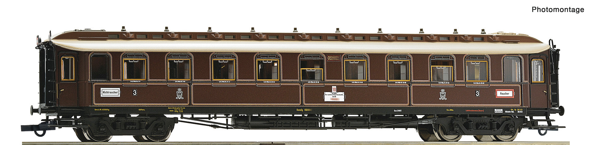 2026年新製品ご予約受付中ROCO6200237 プロイセン急行客車 | Modellbahn