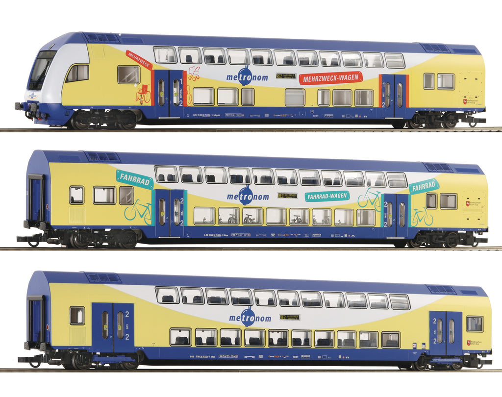 ROCO6210105 metronom doubledecker3輌setEp6