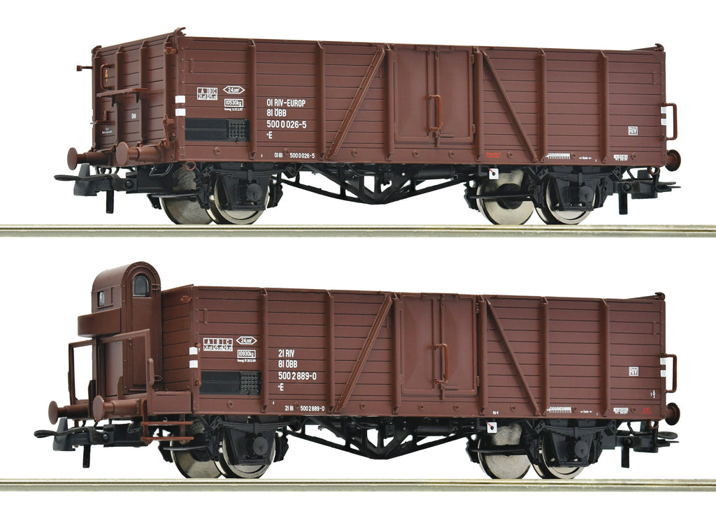 ROCO6600123 OeBB E無蓋車 2輌setEp4