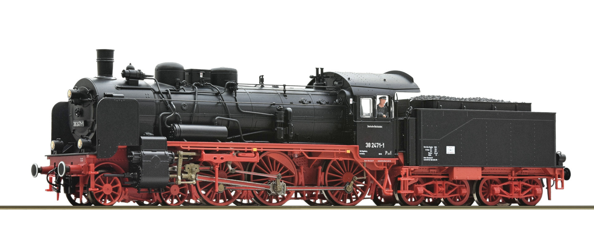 ROCO71382 DR BR38-2471-1Ep4DCCｻｳﾝﾄﾞ | Modellbahn