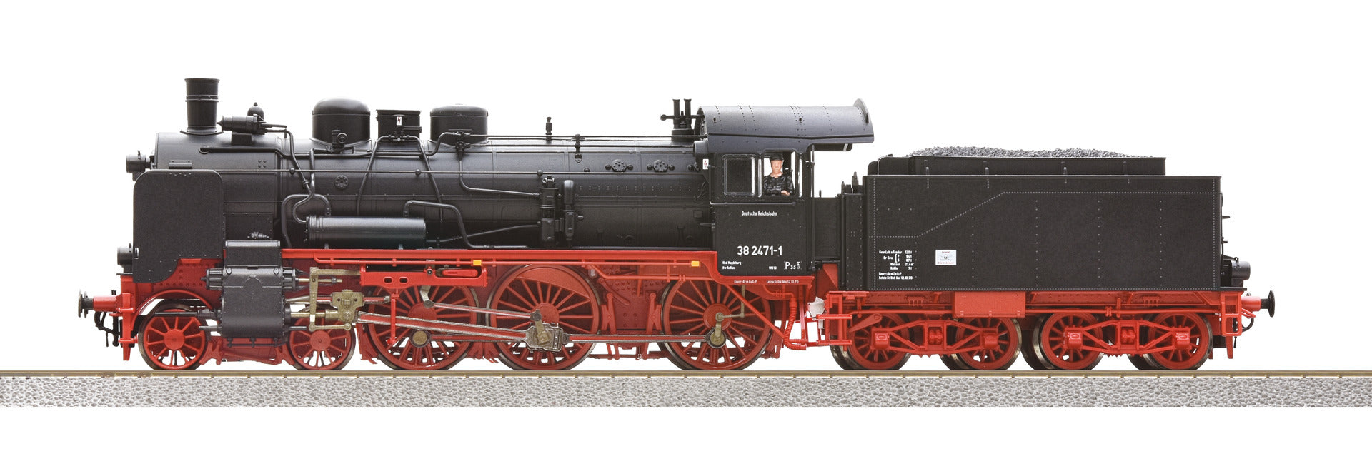 ROCO71382 DR BR38-2471-1Ep4DCCサウンド | Modellbahn
