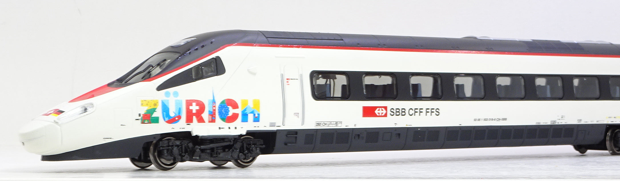 フライッシュマンSBB CFF FFS客車2両　制御車1両　計3両セット　新塗装 フライッシュマンSBB CFF FFS客車2両 制御車1両 計3両