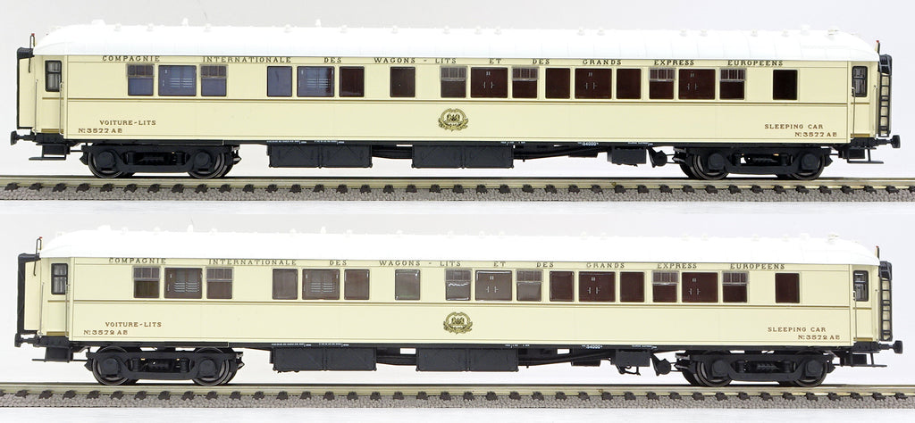 L.S.Models49147 CIWL S1+S1ｴｼﾞﾌﾟﾄ色1928年2輌setEp2