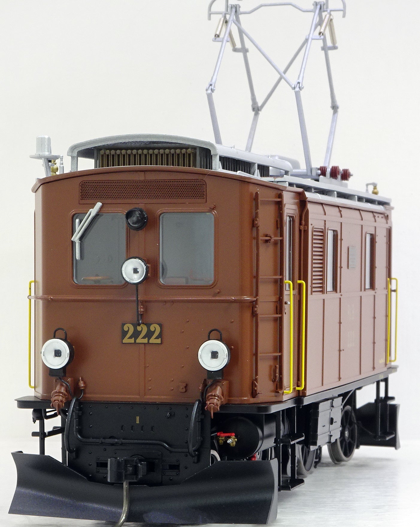BEMO9356122 Om RhB Ge2/4 222 DCCｻｳﾝﾄﾞパンタ昇降 | Modellbahn