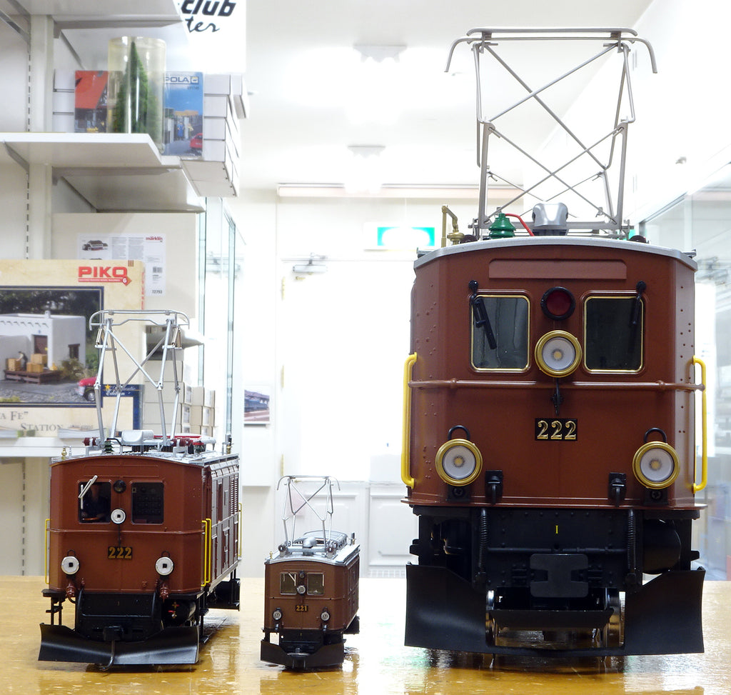BEMO9356122 Om RhB Ge2/4 222 DCCｻｳﾝﾄﾞパンタ昇降