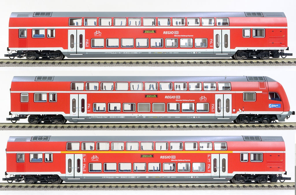 ROCO6210144 DBAG RE Munich-Salzburg Express DoubleDecker3輌setEp6