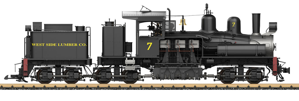 2025年新製品ご予約受付中　LGB26701 シェイギアード蒸気機関車