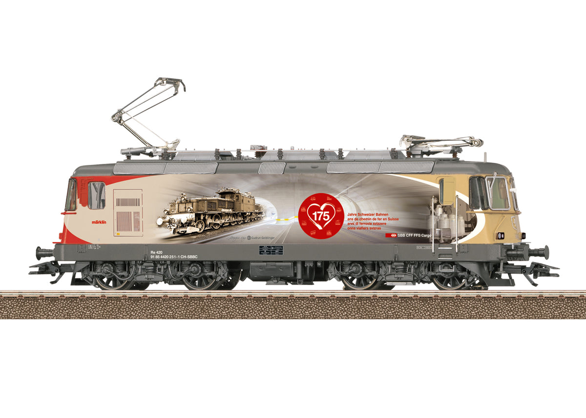 新品超歓迎Roco 73258 スイスSBB Re4/4II Re420電気機関車 (DCCサウンドモデル) 外国車輌