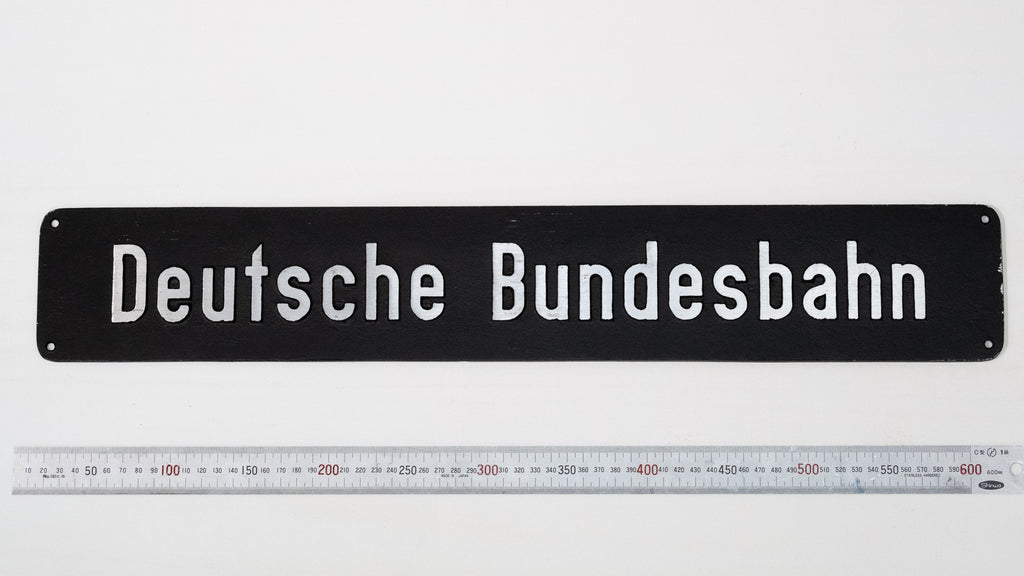 PLATE6 ﾒﾀﾙﾌﾟﾚｰﾄDeutsche Bundesbahn大