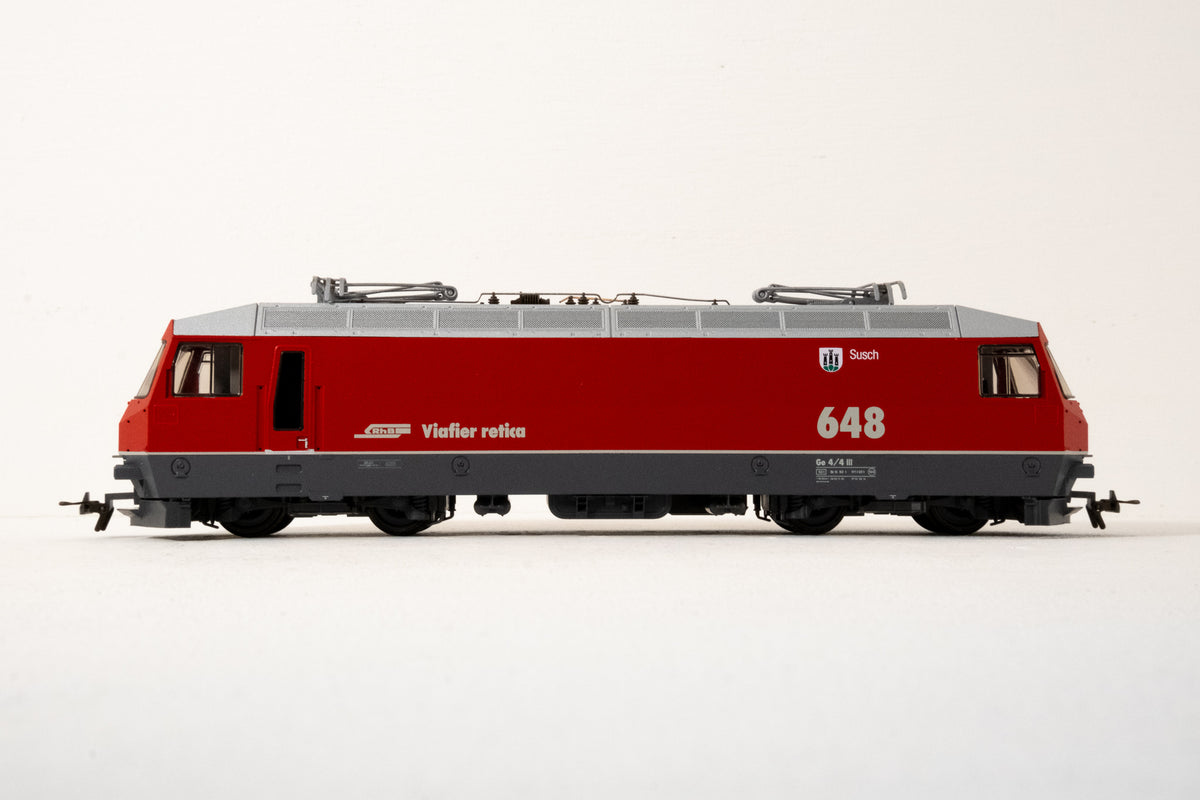 BEMO1259108 HOm RhB Ge4/4Ⅲ648Susch | Modellbahn