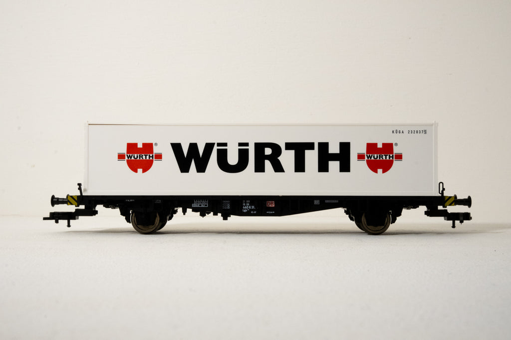 FLEISCHMANN875240 DB ｺﾝﾃﾅ貨車'Wuerth'EP5