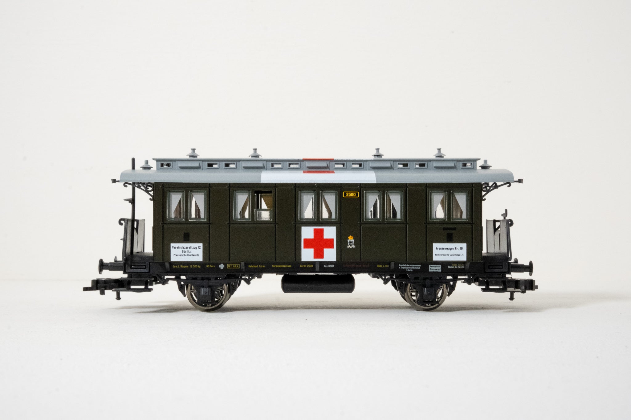 FLEISCHMANN581305 K.P.E.V.赤十字3輌set Ep1 | Modellbahn